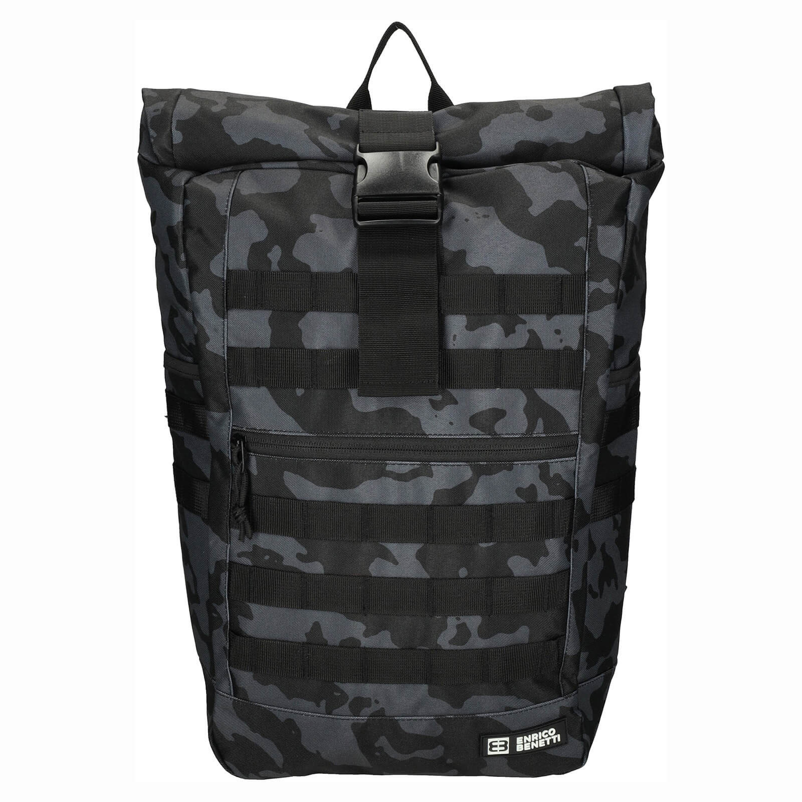 Pánský trendy batoh Enrico Benetti Montreal - černo-šedá 25l