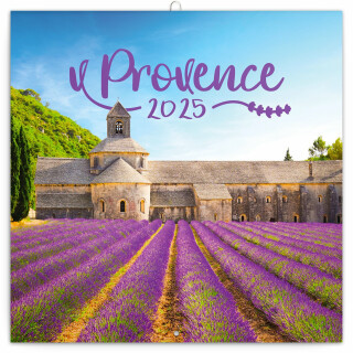 Notique Poznámkový kalendář Provence 2025