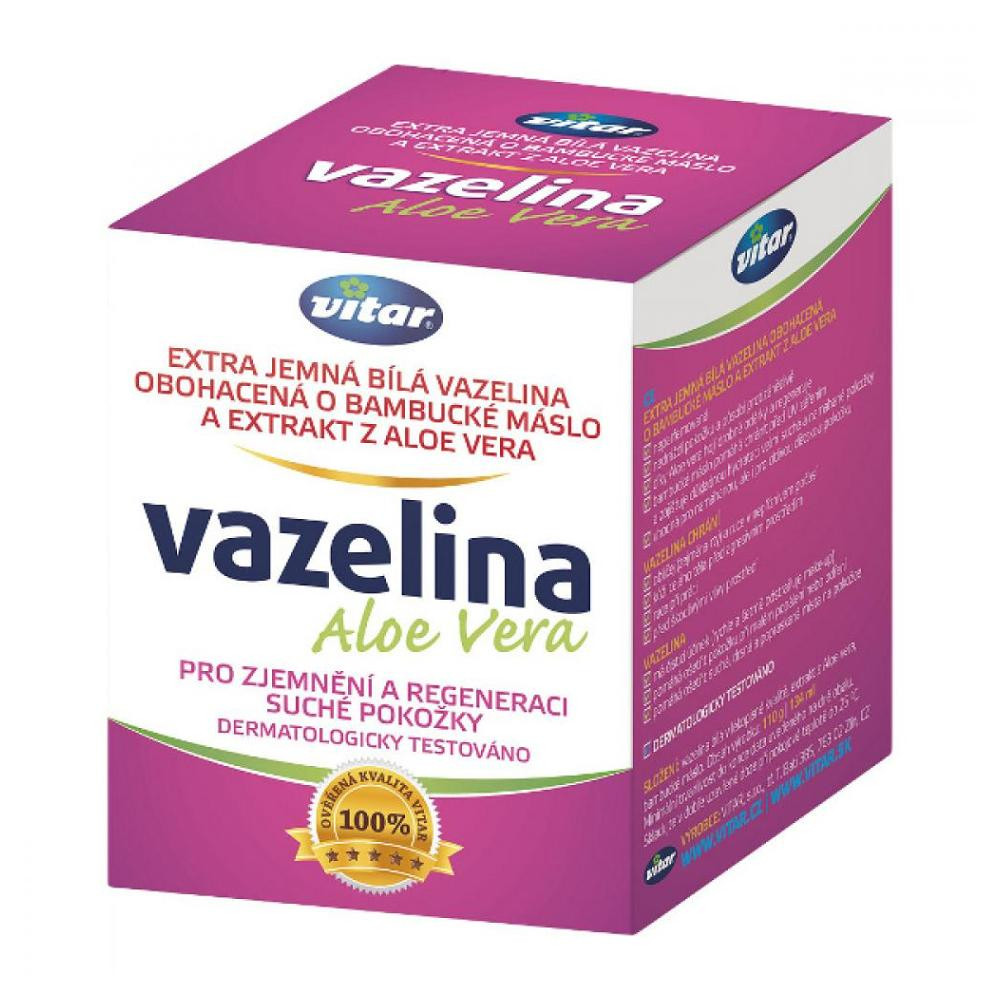 VITAR Vazelina Aloe Vera 110 g, poškozený obal