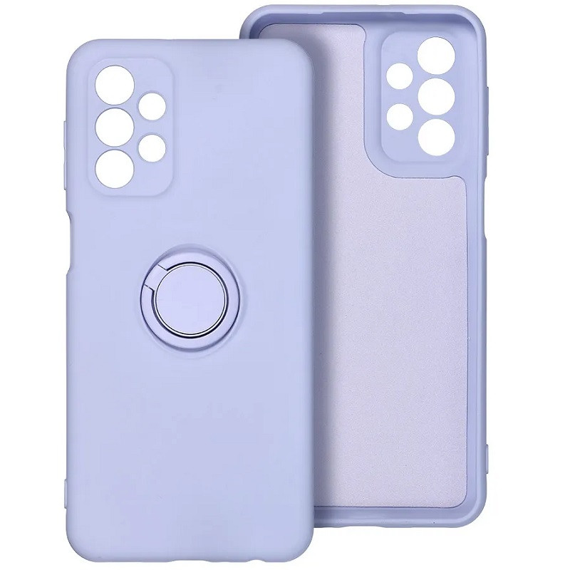 Pouzdro silikon Samsung A166 Galaxy A16 5G Vennus Ring fialové