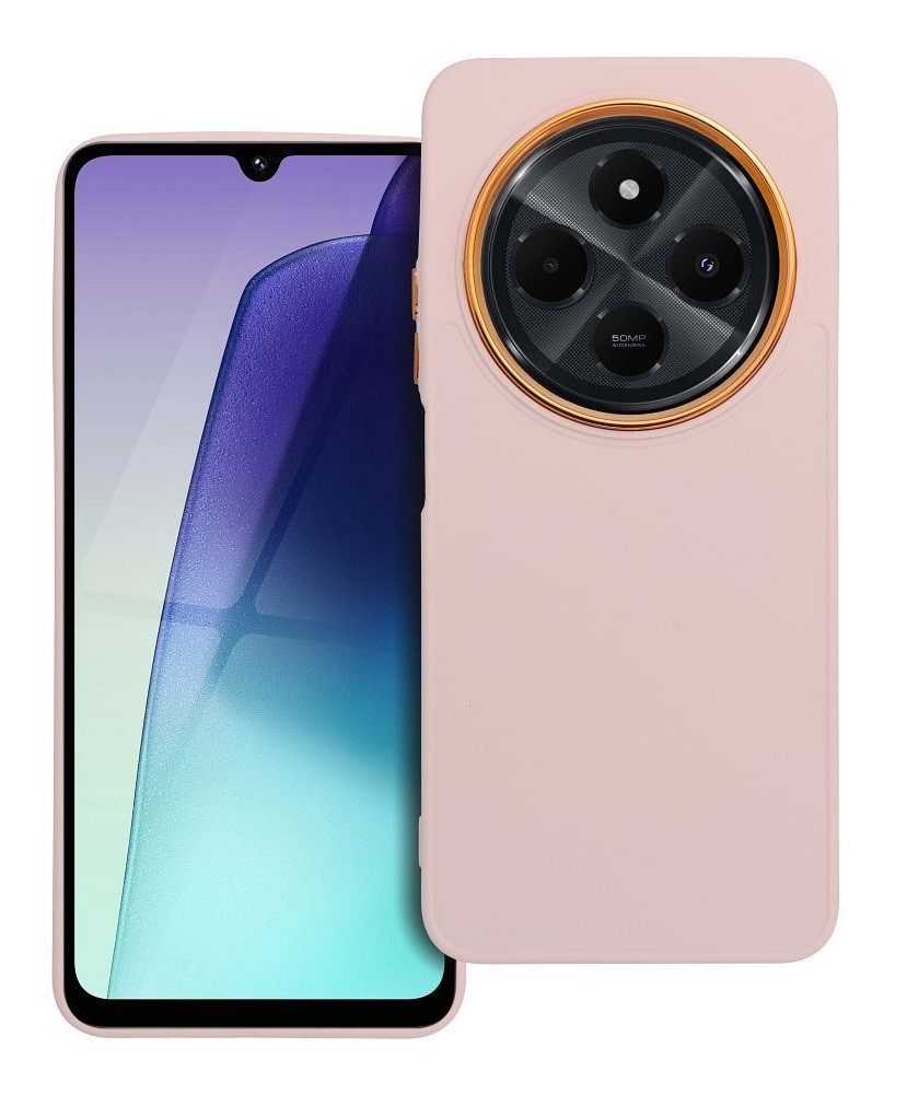 Kryt TopQ Frame Xiaomi Redmi 14C růžový 133740