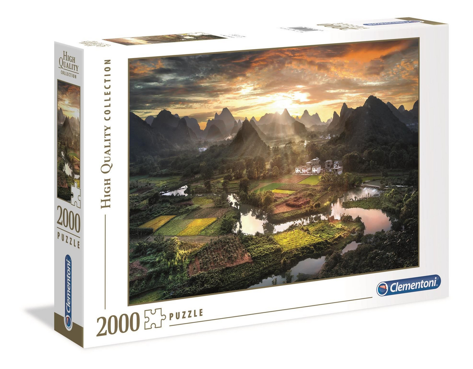 Clementoni Puzzle 2000 View of China - II. jakost