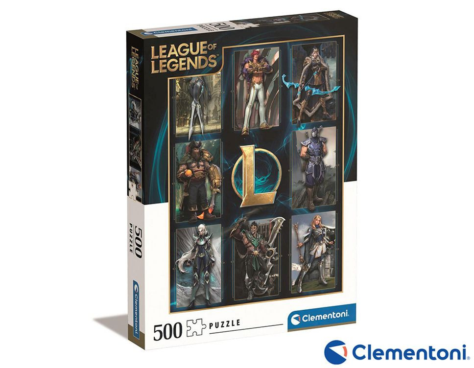 Clementoni - Puzzle 500 LEAGUE of Legends - II. jakost