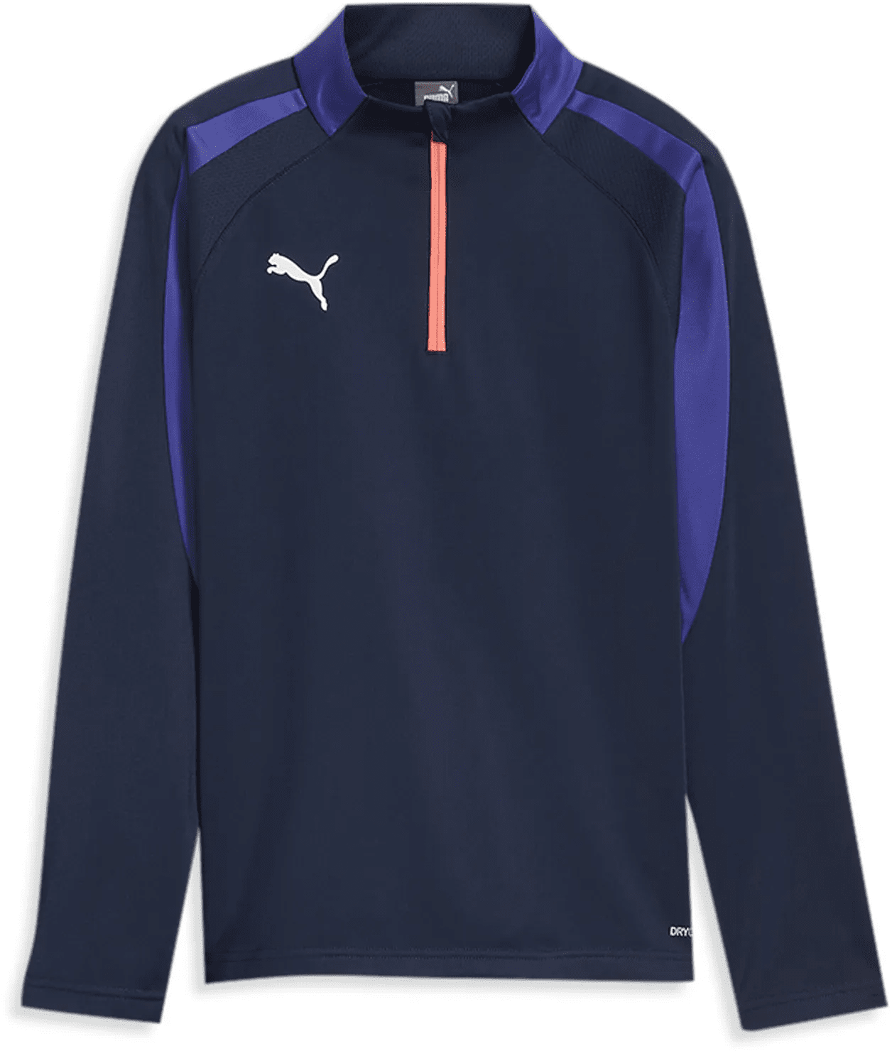 Triko s dlouhým rukávem Puma IndividualLIGA 1/4 Zip Top Jr
