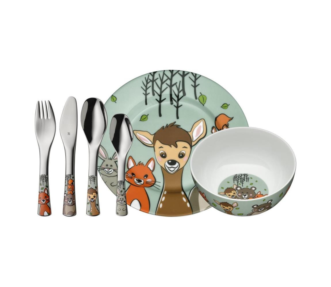 WMF WMF - Sada dětského nádobí a příborů FOREST FRIENDS 6ks