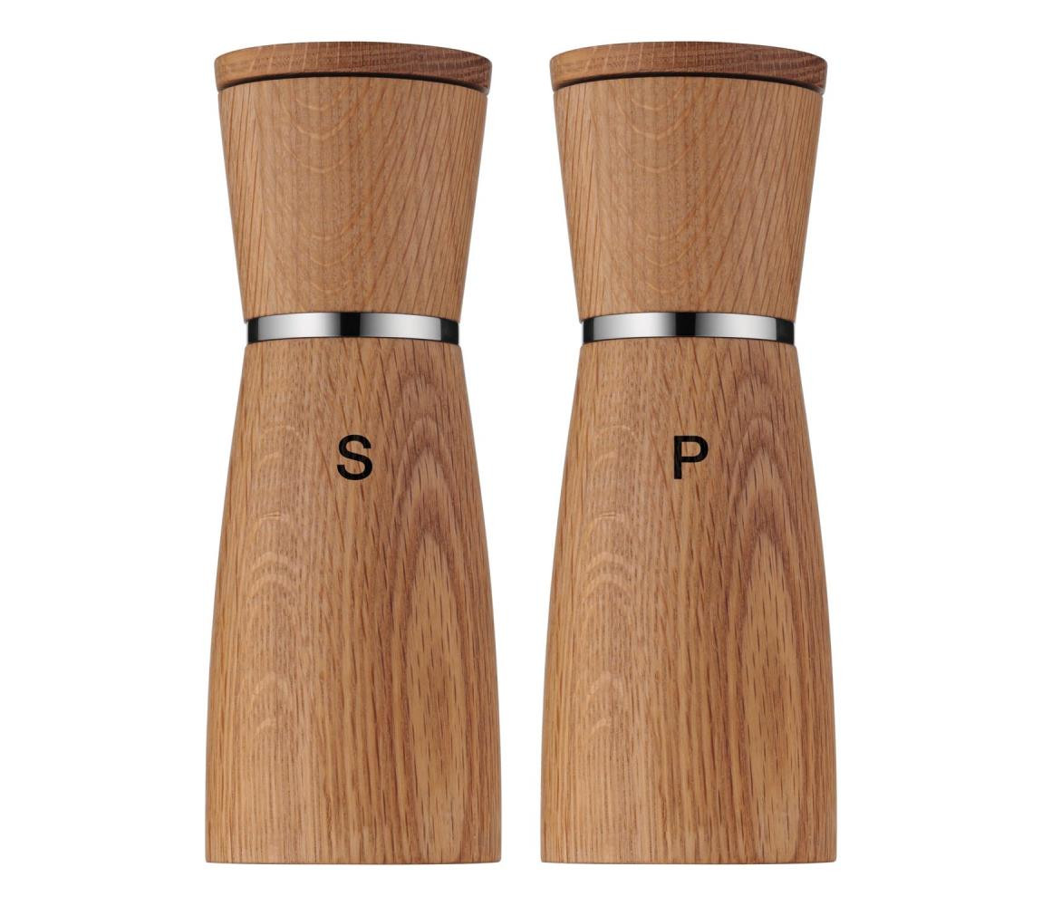 WMF WMF - SADA 2x Mlýnek na koření NATURE dub