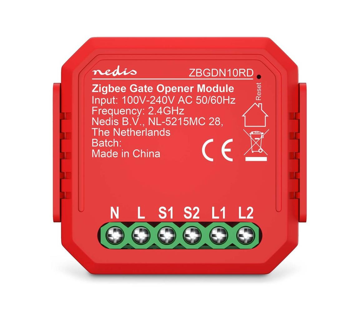 ZBGDN10RD - Chytrý spínač garážových vrat SmartLife Zigbee Tuya