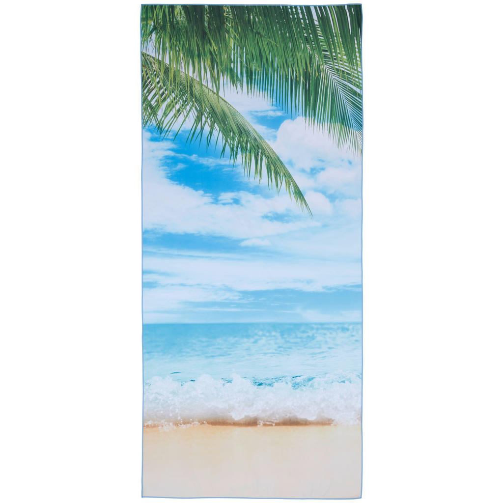 Esposa OSUŠKA NA PLÁŽ, 80/180 cm, modrá, vícebarevná