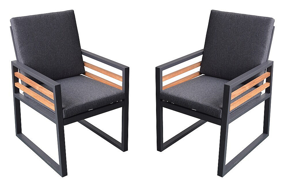 Hliníkové křesla NEWPORT DUO (2 ks)