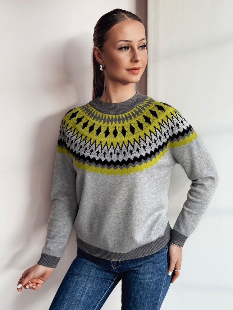 Sweter damski RUBY GLOW szary Dstreet