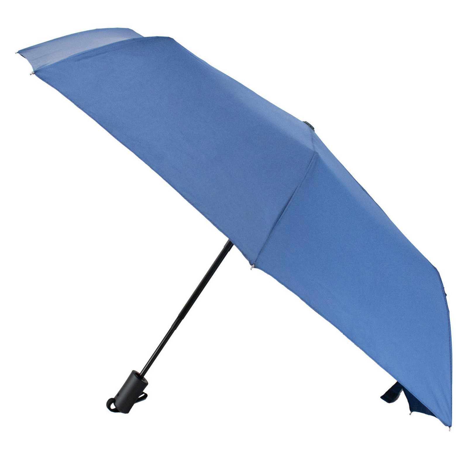 Semiline Unisex's Short Automatic Umbrella L2064-1 Navy Blue