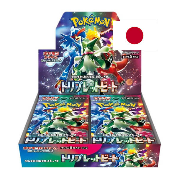 Pokémon Triple Beat Booster Box - japonsky