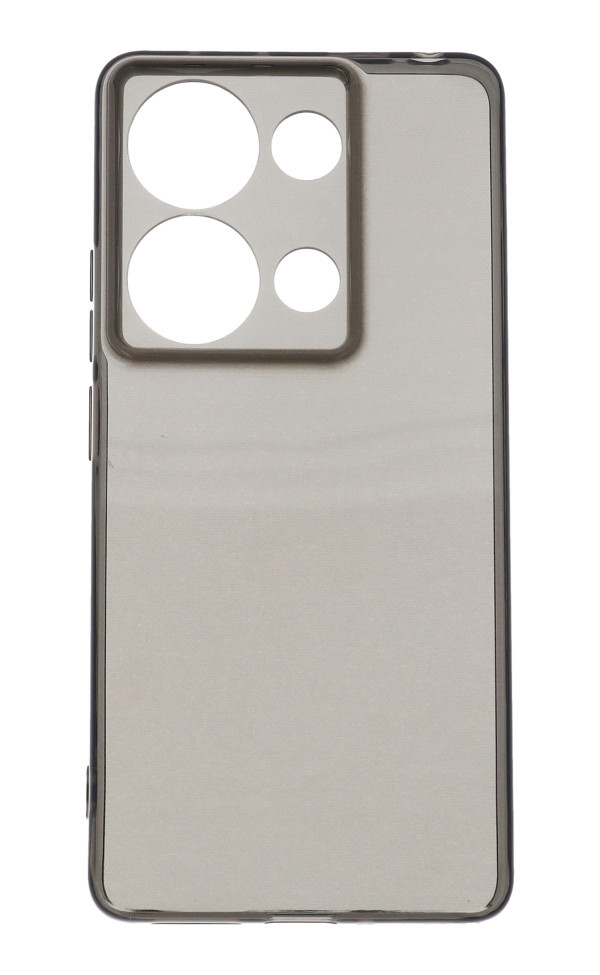 Kryt TopQ Box Premium Xiaomi Redmi Note 13 Pro průhledný černý 130842