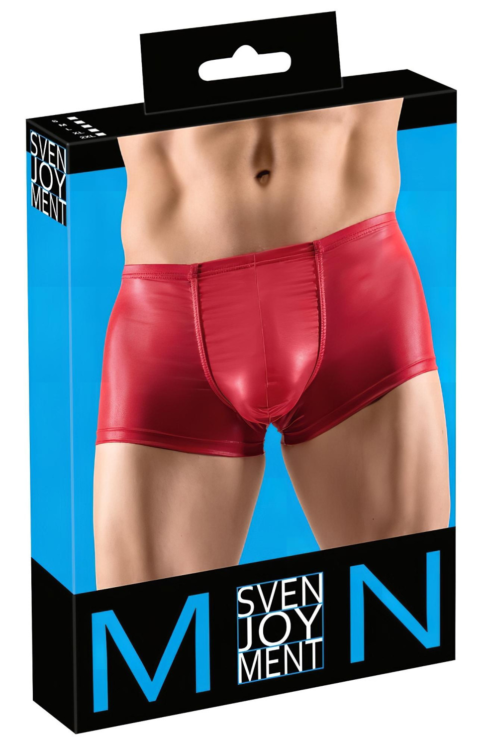 Svenjoyment - světlé push-up boxerky (červené) - L