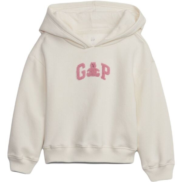 GAP LOGO Dětská mikina, bílá, velikost