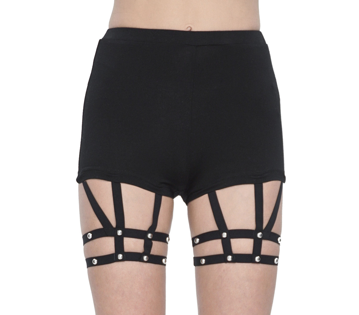 kraťasy dámské DEVIL FASHION - Black XS