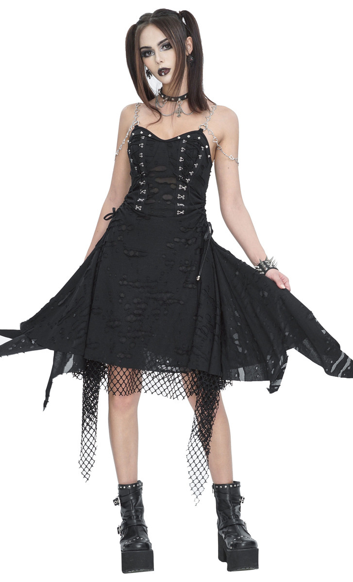 šaty dámské DEVIL FASHION - Heart XS