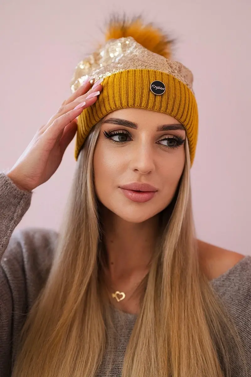 marka niezdefiniowana Čepice K198 hořčice