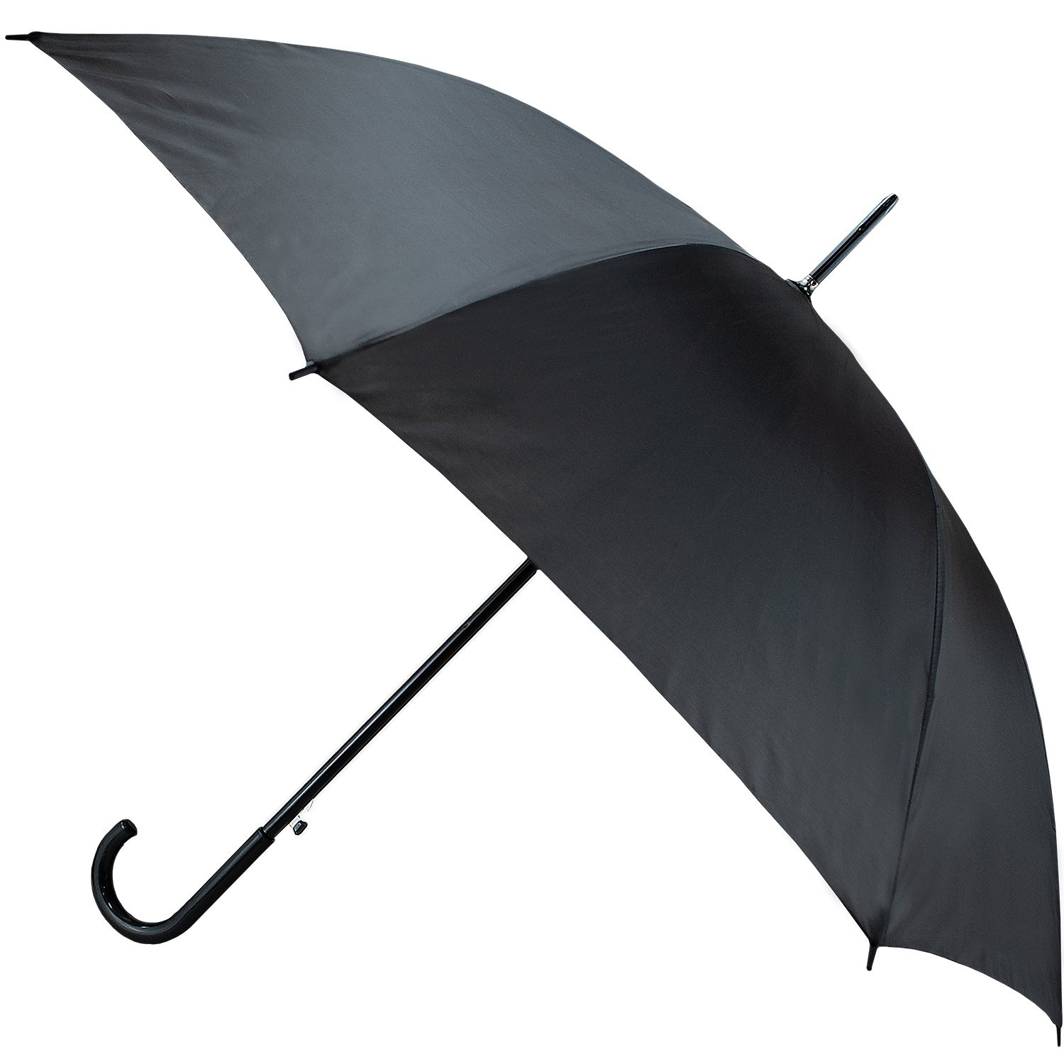 Semiline Unisex's Long Semi-Automatic Umbrella With A Wrap-Around Handle L2037-0