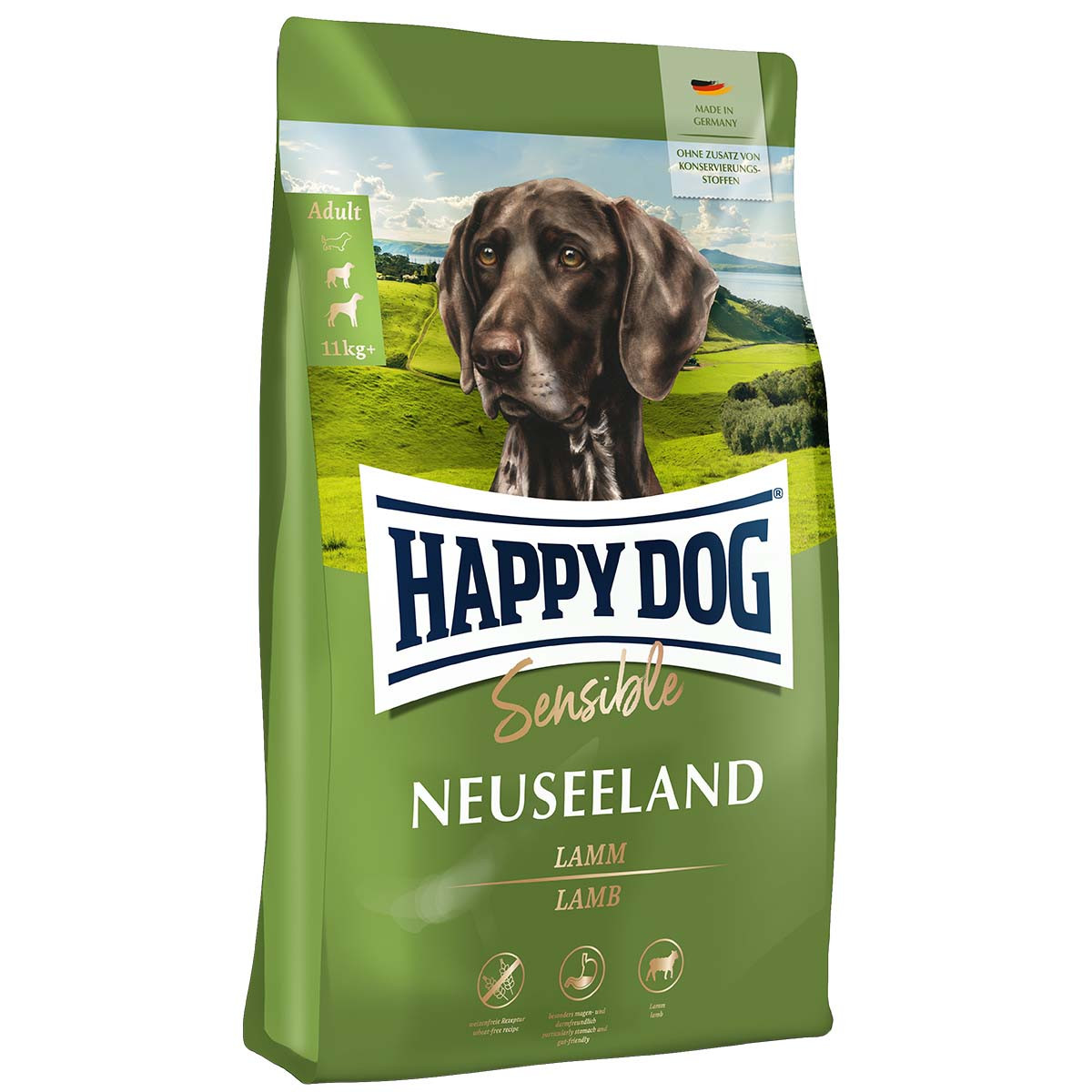 Happy Dog Supreme Sensible Neuseeland 12,5kg + 2kg gratis