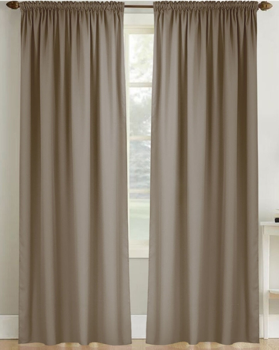 Dekorační závěs s řasící páskou LIVIA béžová 145x250 cm (cena za 1 kus) MyBestHome