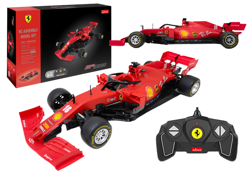 RASTAR Stavebnice Ferrari SF1000 na dálkové ovládání 1:16 Rastar červené