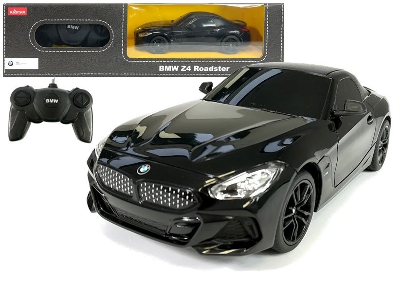 Mamido RASTAR Auto na dálkové ovládání RC BMW Z4 Roadster 1:24 Rastar černé