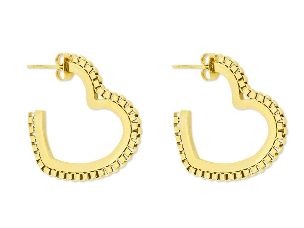 Bangles.cz Náušnice Srdci