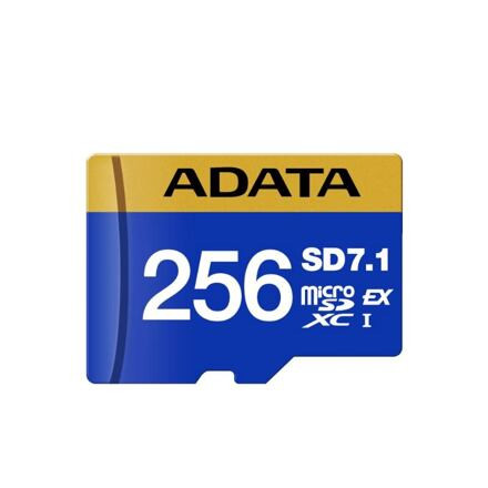 ADATA MicroSDXC karta 256GB Premier Extreme SD7.1, U3, C10, V30 (R:800/W:700 MB/s) UD256GEX3L1-C