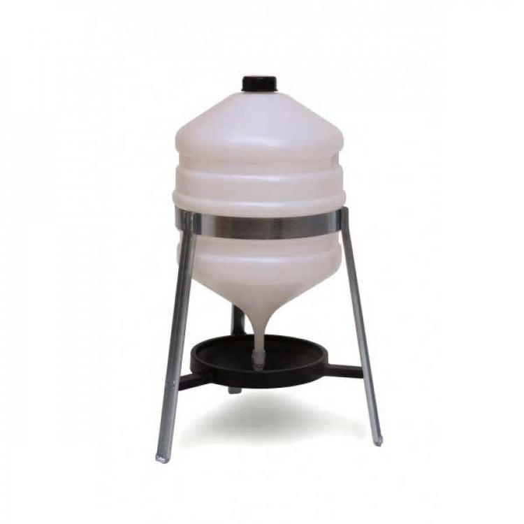 Sifonová napáječka pro drůbež - objem 30 litrů, NEW SATURNO, plast