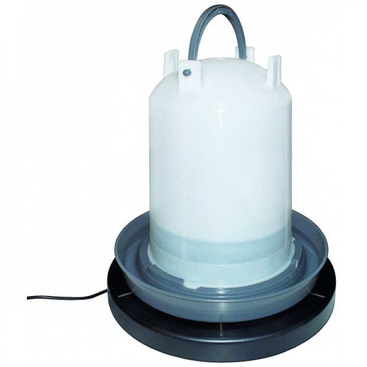 Topná vyhřívací deska pod napáječku 24V - průměr až 25 cm