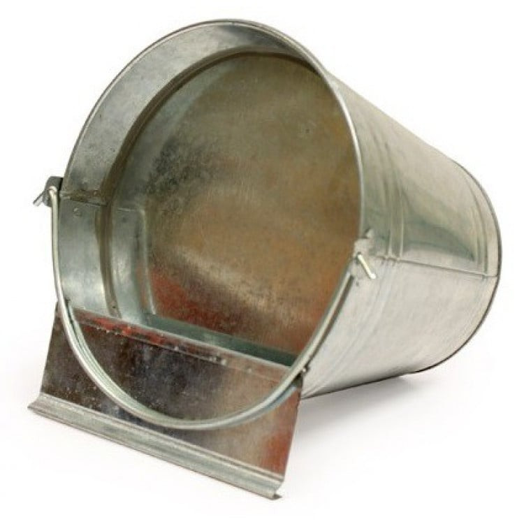 Kbelíková napáječka - pozink - 12 L