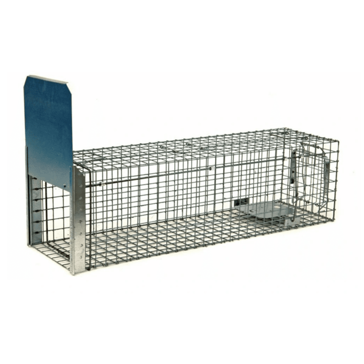 Profesionální past na lišky, kuny a kočky TRAP ST102x34x34