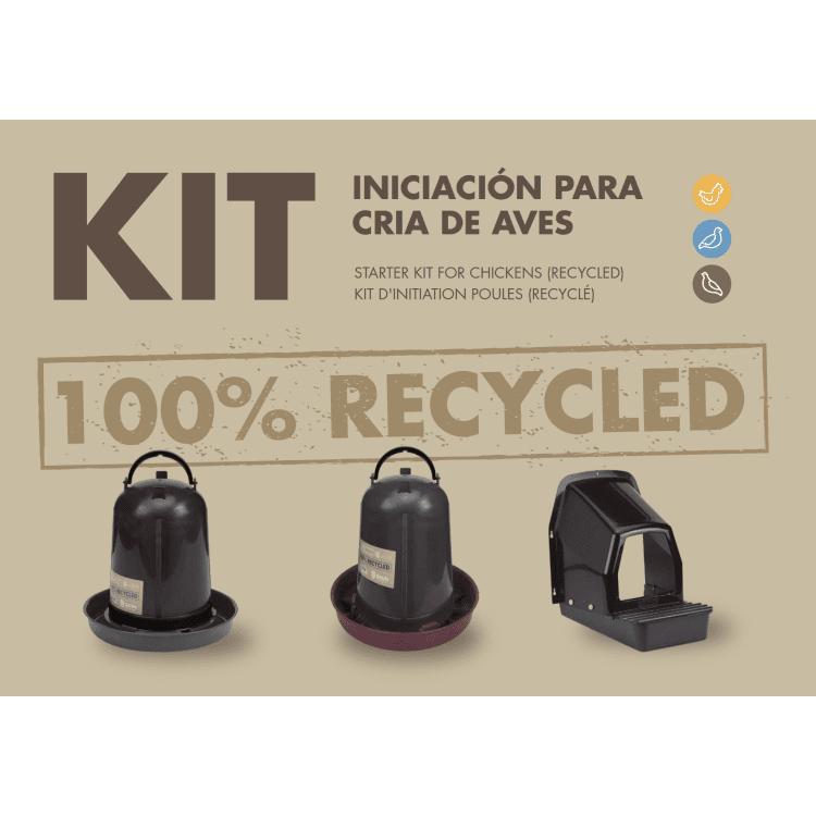 Základní sada pro chov Nosnic - hnízdo, krmítko, napáječka