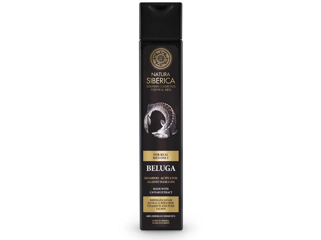 NATURA SIBERICA MEN Šampon pro růst vlasů Beluga 250 ml