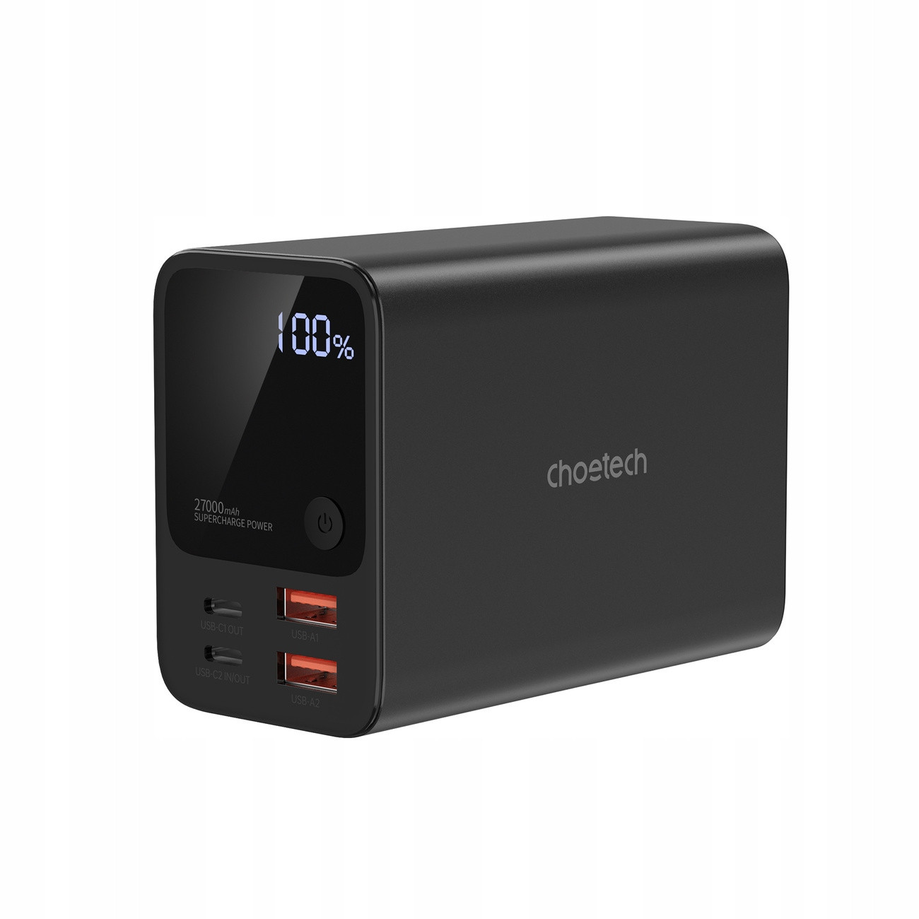 Powerbanka Choetech B635BK 2xUSB-A 2xUSB-C 27000mAh černá