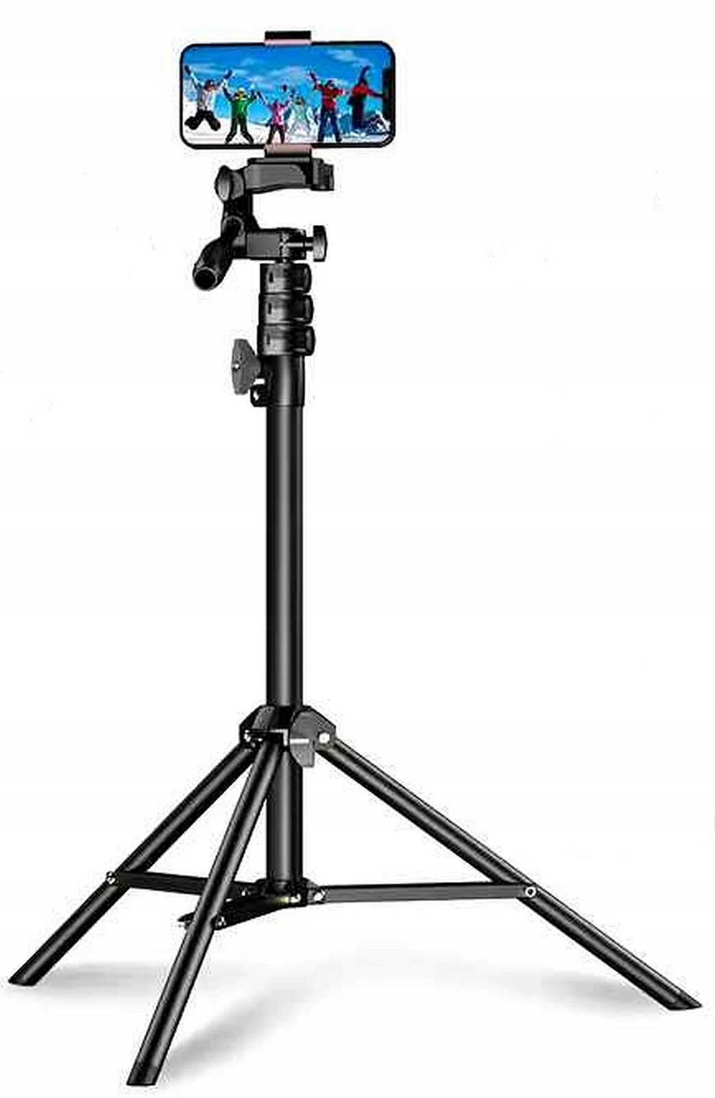 Apexel Profesionální stativ 70 palců pro telefon a fotoaparát, Nastavitelný+Dálkový ovladač