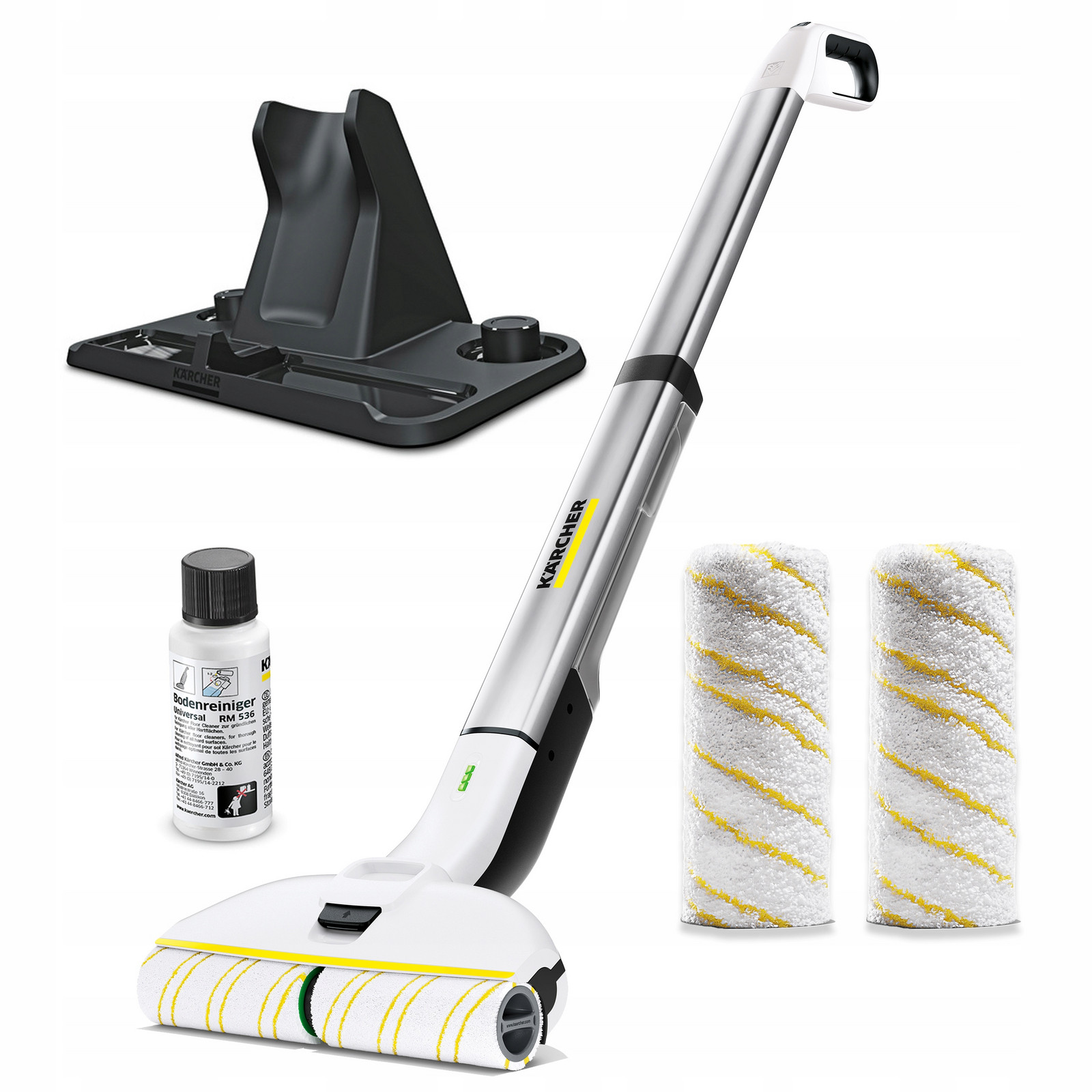 Bezdrátový Mop Karcher Ewm 2 Na Podlahy Vertikální Elektrický Dvě Nádrže