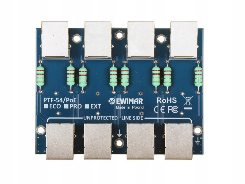 4kanálová pojistka PTF-54-PRO/POE Ewimar
