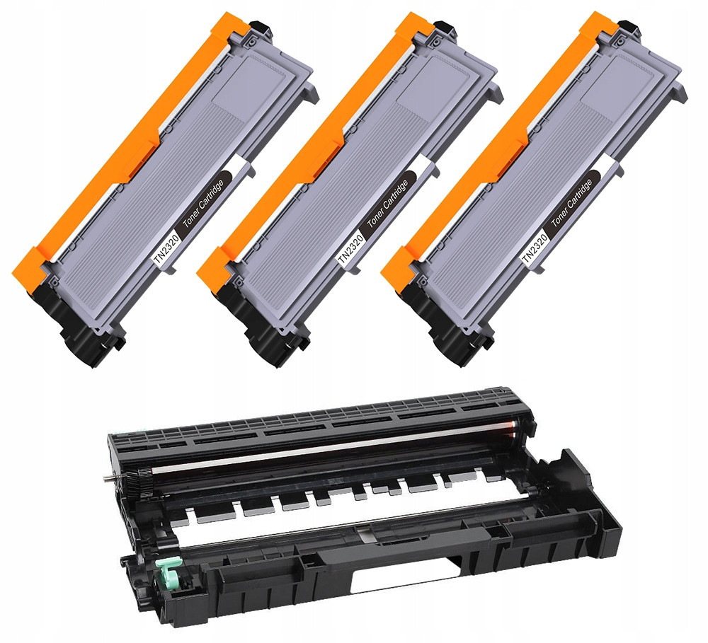 3 Toner+buben Pro Brother HL-L2340 L2340DW TN2320