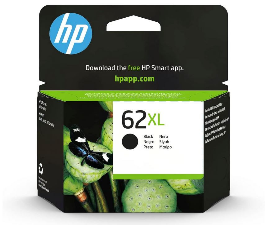 Inkoust Hp 62XL C2P05AE 12ml K Originál 5540 5541 5542 5543 5544 5545 5546