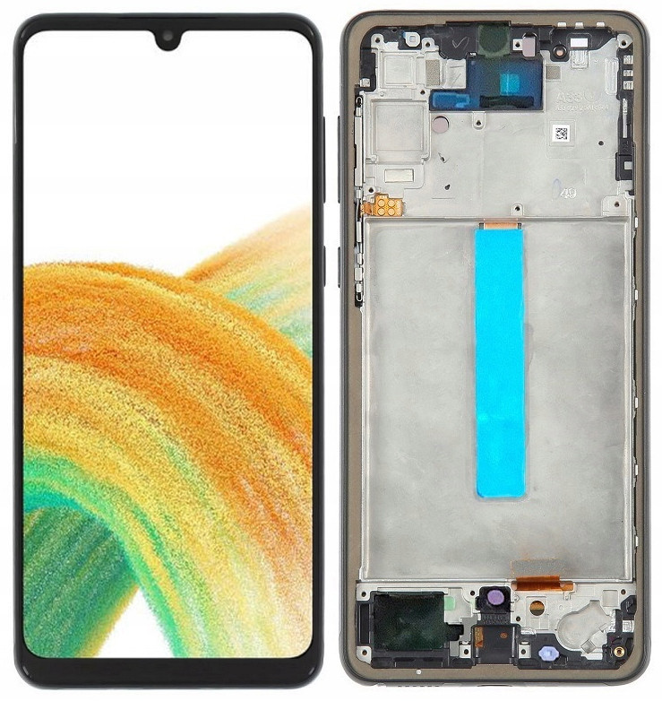 Oled displej Pro Samsung Galaxy A33 5G A336 LCD Obrazovka Rámeček
