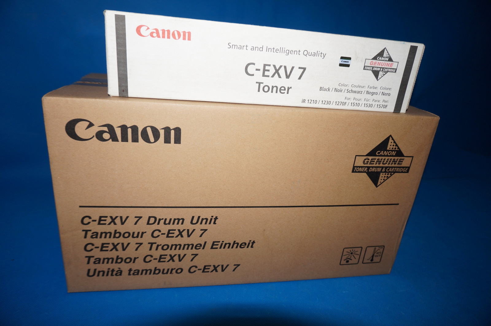 Buben Canon C-EXV7D Toner Bk Černý C-EXV7 Originál