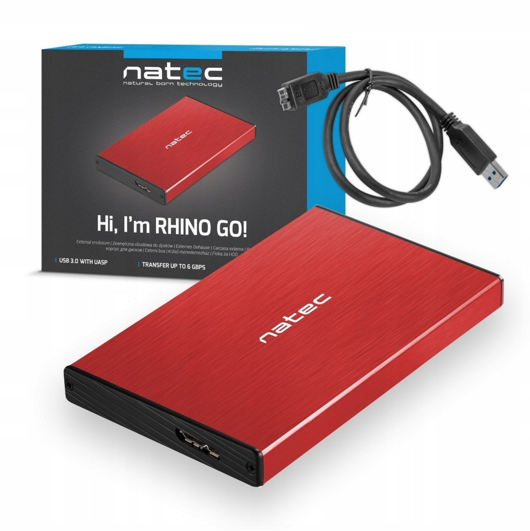 Externí přenosný disk 1000GB Usb 3.0 Natec