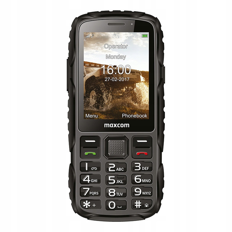 Telefon Maxcom MM 920L Strong Černý