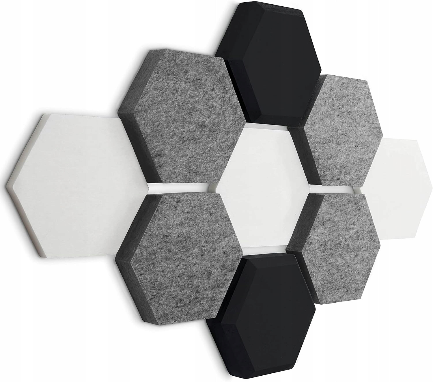 Fennext Sametový pohlcovač zvuku na zeď 8 kusů panelů