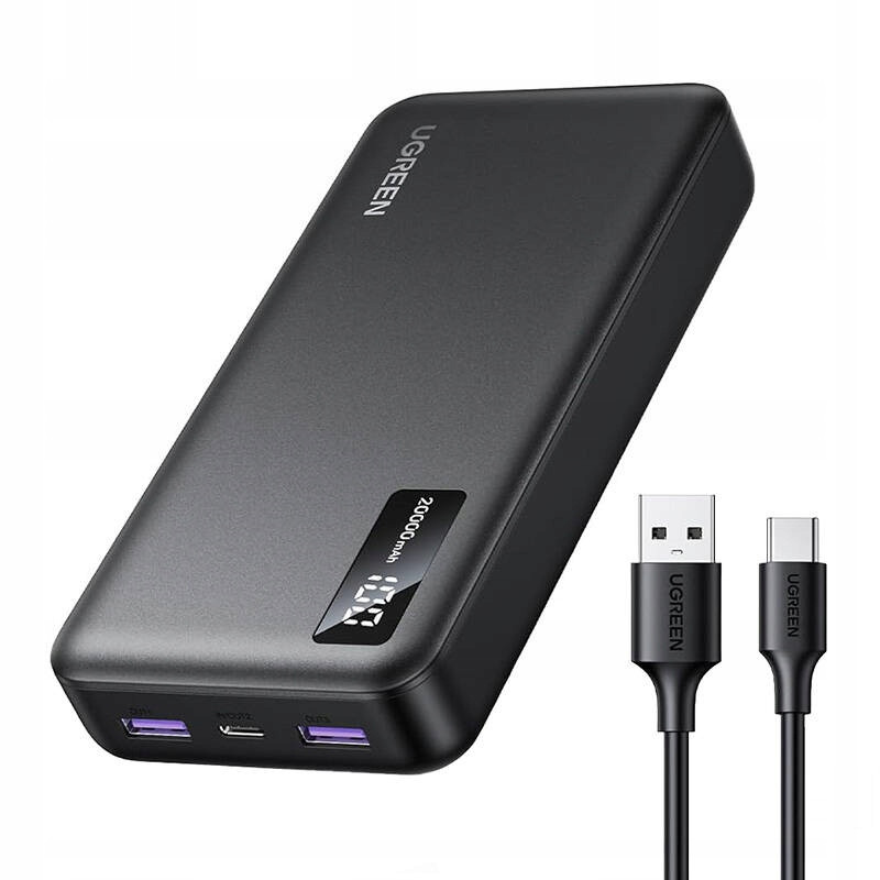 Powerbanka 20000mAh Ugreen PB312, Pd 20W (černá)