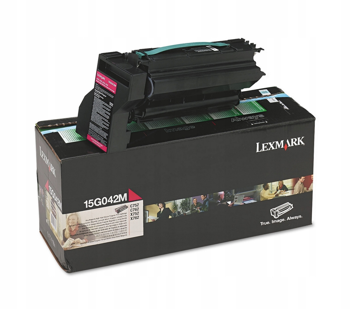 Originální Toner Lexmark 15G042M C X 752 762