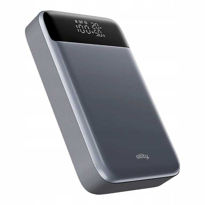 Allity power bank APB-200 Pd Qc 33W 10000 mAh šedá