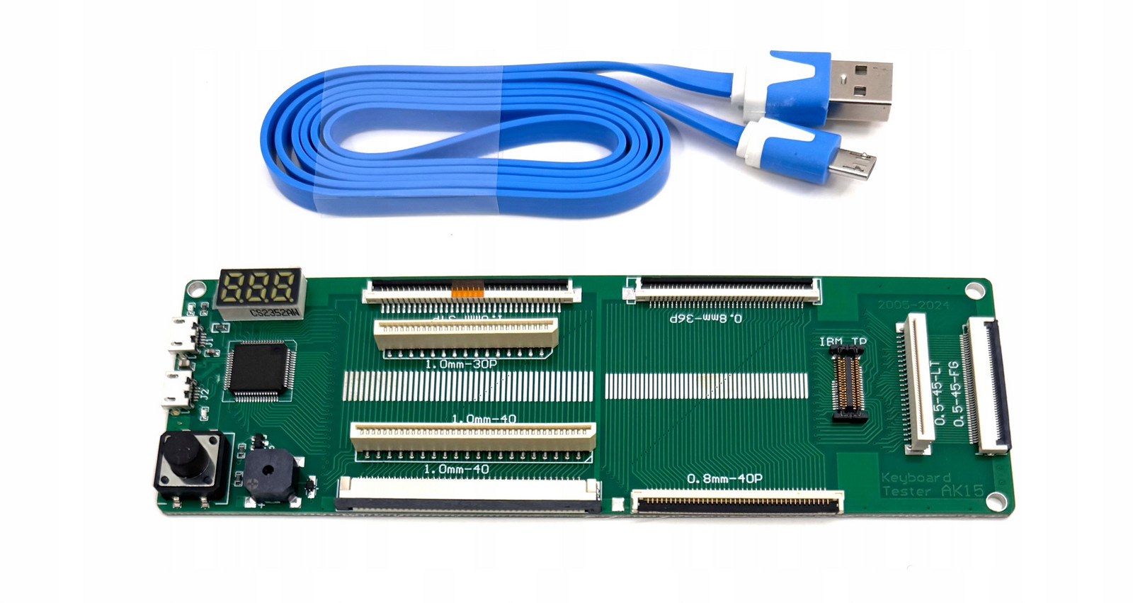 Tester Pro Klávesnici QK-AK9 11 Konektorů Lenovo Acer Asus Apple